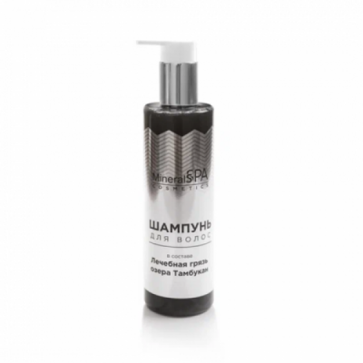 Шампунь «MineralSPA cosmetics» с Лечебной грязью озера Тамбукан 250мл.