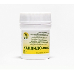 Гранулы гомеопатические «Кандидо-микс»10гр.