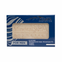 Мыло «MineralSPA cosmetics» FOR MAN на основе минеральной воды "Ессентуки №17" Сандал и Чабрец 120 г.
