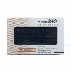 Купить Мыло-скраб «MineralSPA cosmetics» на основе Лечебной грязи озера Тамбукан и грецкого ореха 120гр. в Хабаровске